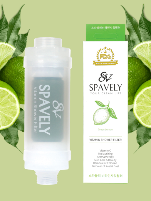 Vitaminski filter za tuš - miris zelenog limuna
