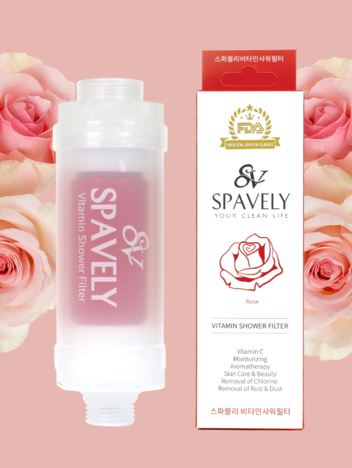Vitaminski filter za tuš - miris ruže